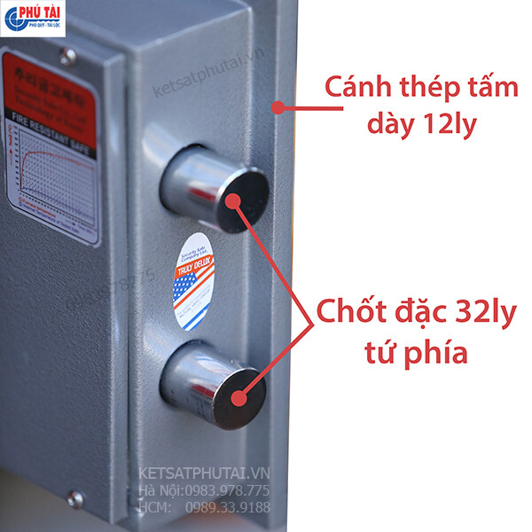 Két sắt mini thép tấm Samurai MF03 vân tay điện tử
